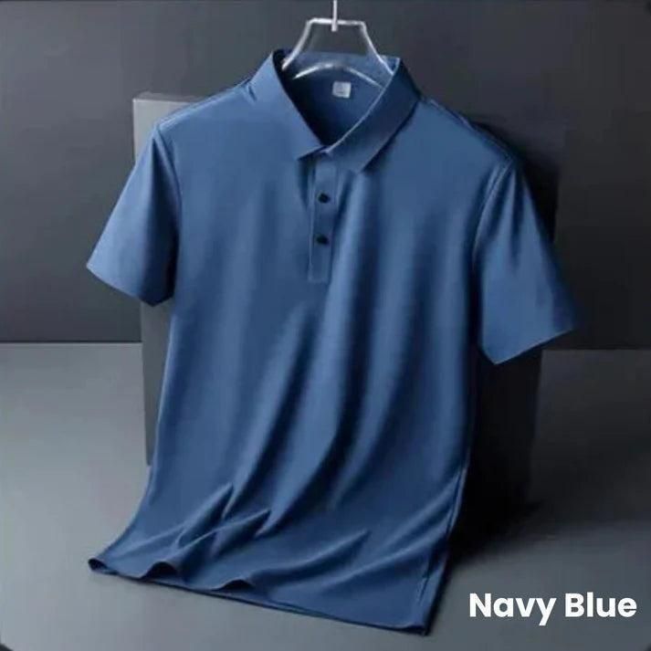 Men’s Half Sleeve Polo T-Shirt Combo (Set of 4) – Solid, Poly Matte Material